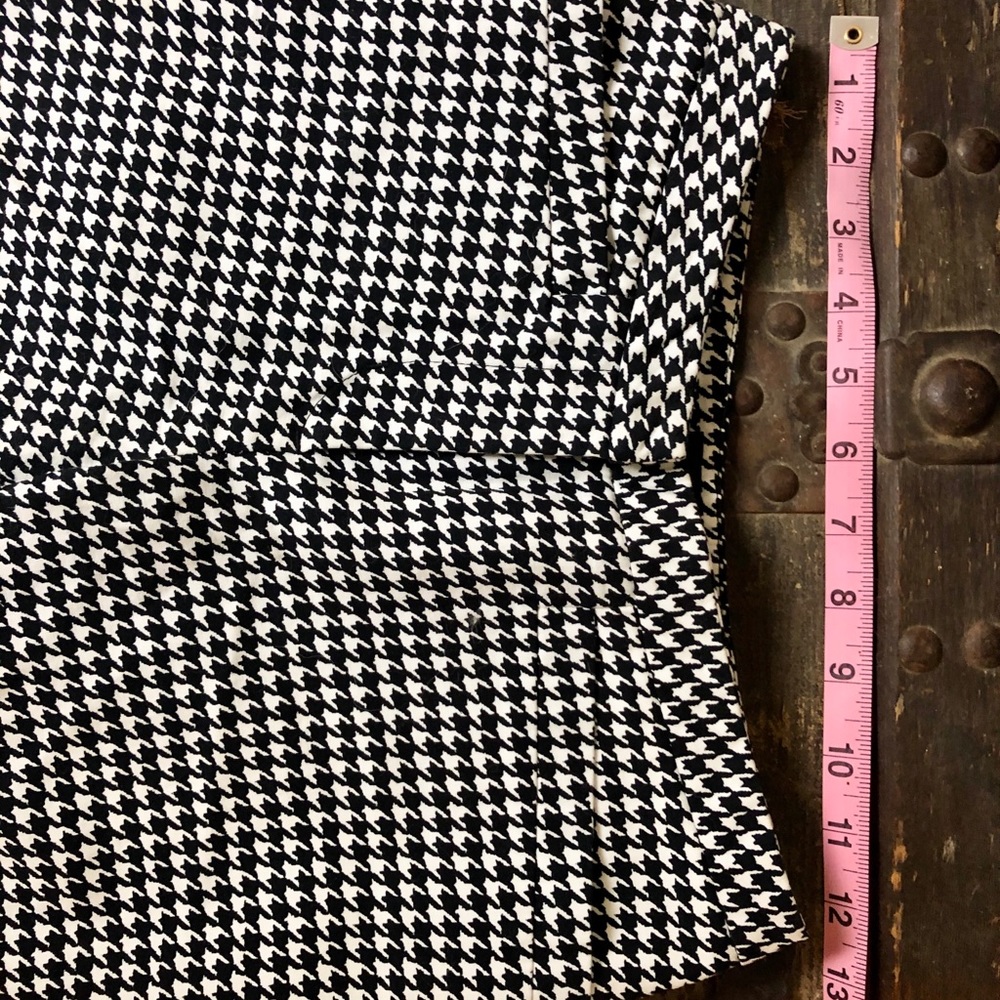 Houndstooth printed crop pants 🎱 - Picture 8 of 10